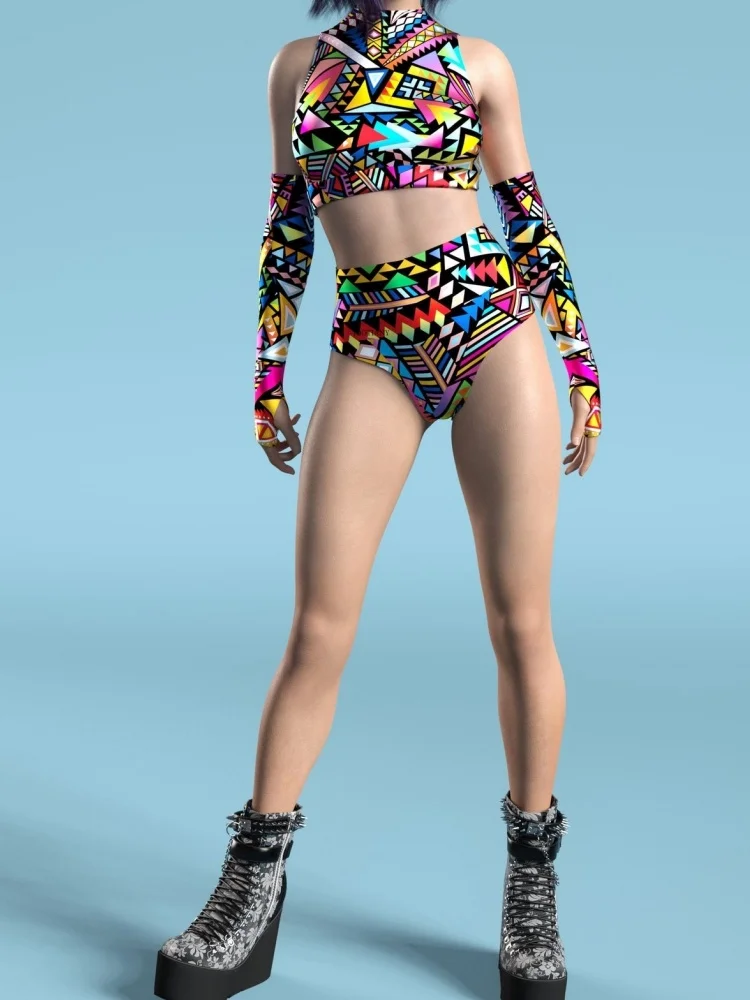 

,Women's Fashion Sexy 3D Printed Swimsuit Halloween Carnival Party Stage Swimsuit Cosplay Performance Costume Zentai Suit 2025