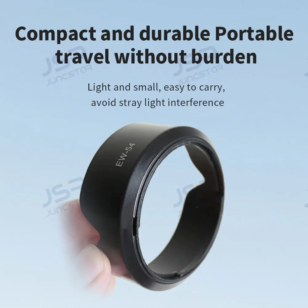 Suitable for Canon EW-54 light shield EOS M M2 EOSM3 mirrorless EF-M 18-55mm lens lotus cover