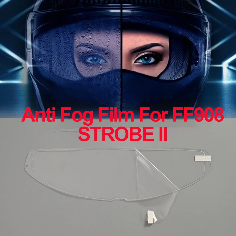 Motorcycle Helmet Visor Film Anti Fog For LS2 FF908 STROBE II Lens Anti Fog Film Motorcycle Helmet Accessories  Casco Para Moto
