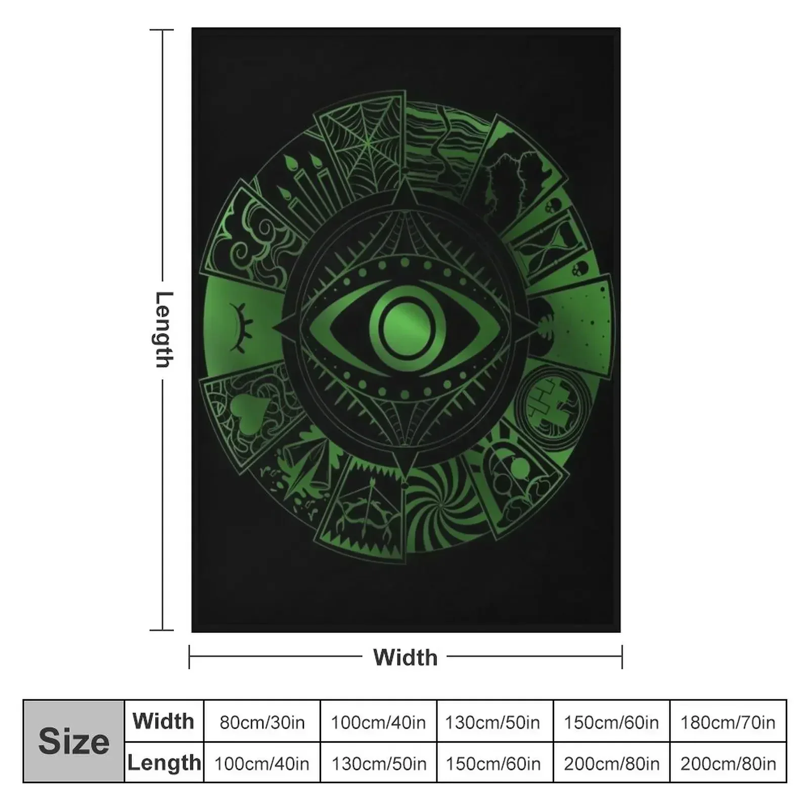 Fears Wheel Throw Blanket Picnic Sofa Blankets