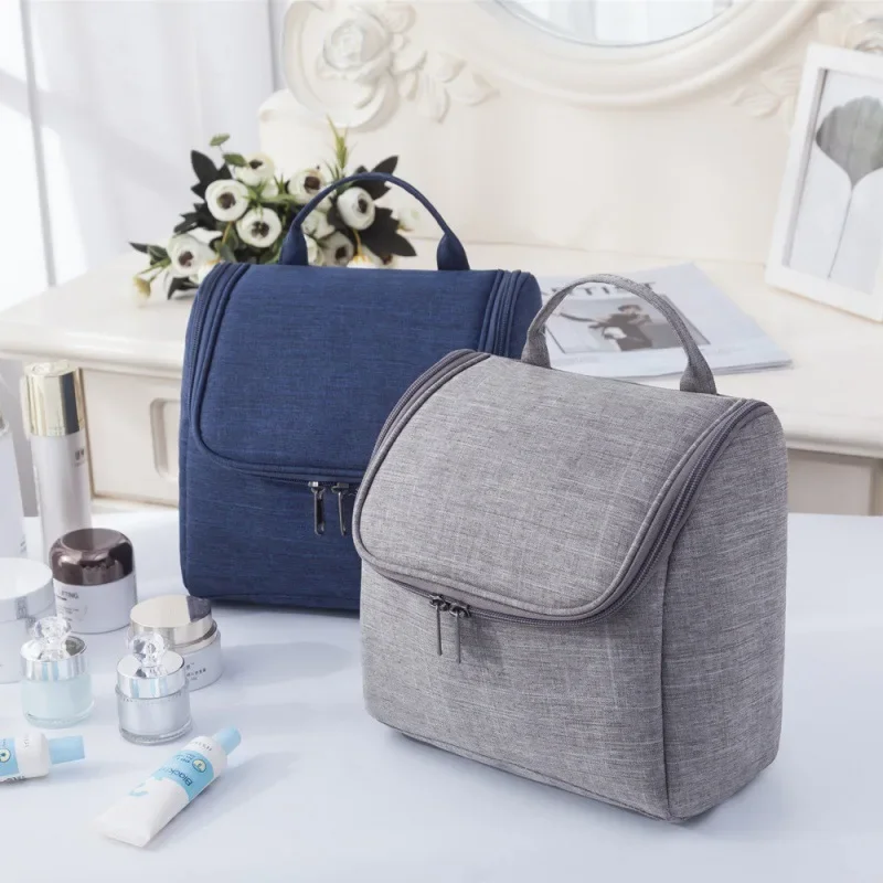 Women Men Travel Waterproof Cosmetic Bag Hanging Woman Wash Makeup Pouch Neceser Mujer Toiletries Organizador Large Toilet Kit