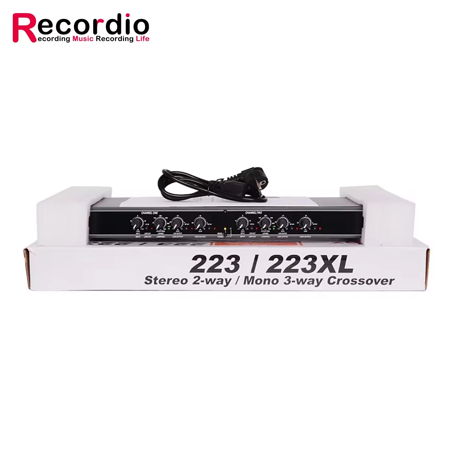 GAX-223XL Stereo Mono 2/3 Frequency Audio Electronic Divider Stage Performance Peripheral Equipment 223XL For Wholesale