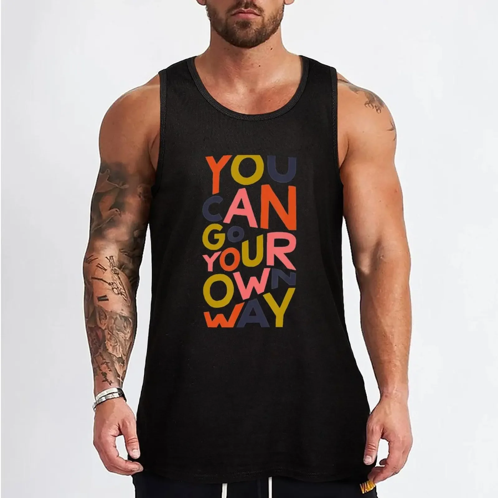 New Fleetwood Mac - You Can Go Your Own Way Tank Top men gym Muscle fit cotton t-shirts man