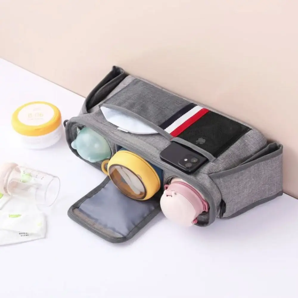 

Вместительные сумки-органайзеры для колясок из ткани Оксфорд, многокарманные сумки для хранения детских принадлежностей, сумки для бутылочек, телефонов, подгузников и пеленок