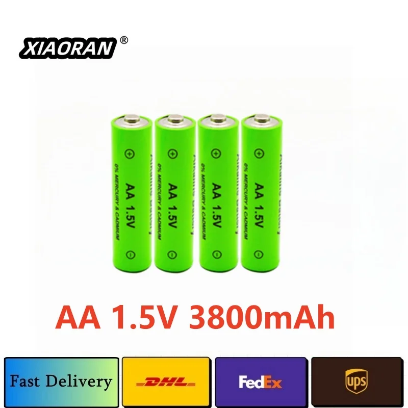 AA + AAA Rechargeable AA 1.5V 3800mAh / 1.5V AAA 3000mah Alkaline Battery for Flashlight Toys Watch MP3 Player Radio Wholesale