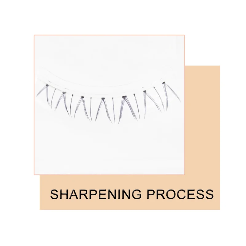 DINGSEN 5 Paar Transparente Unterwimpern mit Superweichem Klarband, Falsche Wimpern für die Untere Wimpernreihe, Sanfte Unterwimpernverlängerung – Detail 4