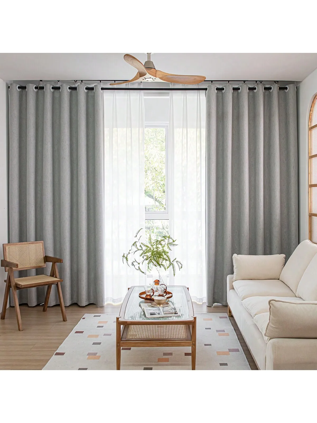 1pc Blackout Curtains Suitable Curtain For Bedrooms Living Rooms cortinas para ventanas