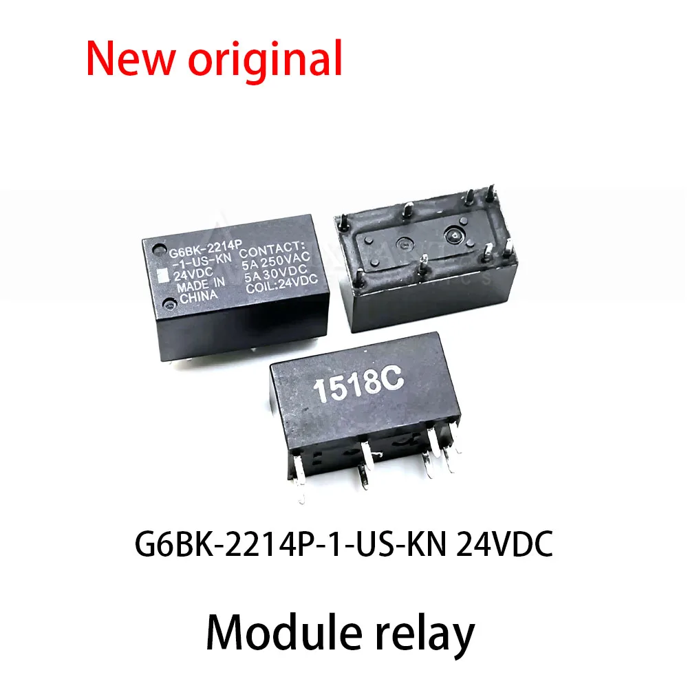 (10pcs) 100% New relay G6BK-2214P-1-US-KN 24VDC Module relay