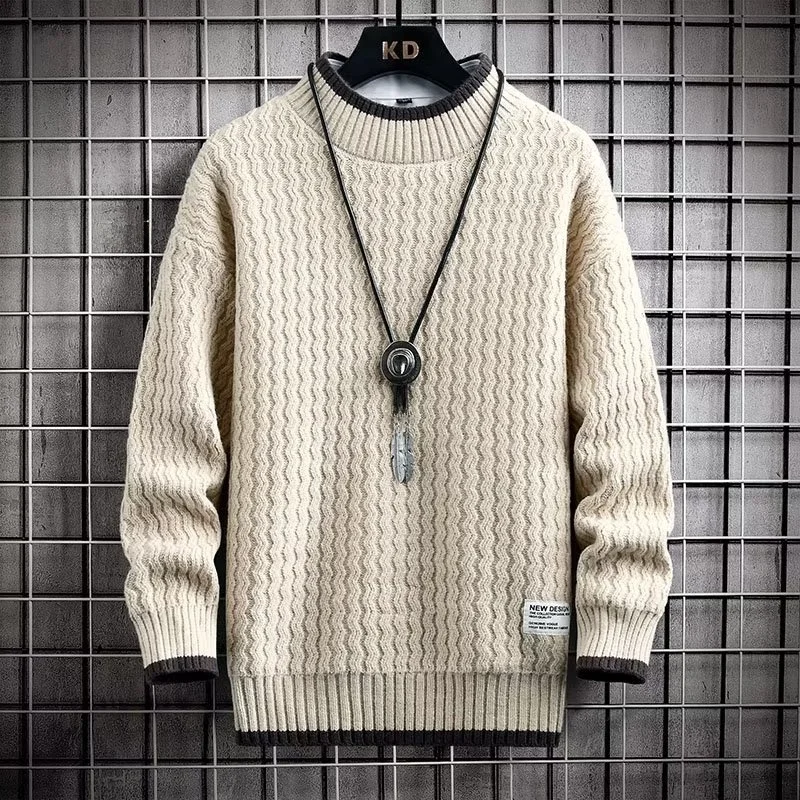 Khaki b040 (cable sweater)