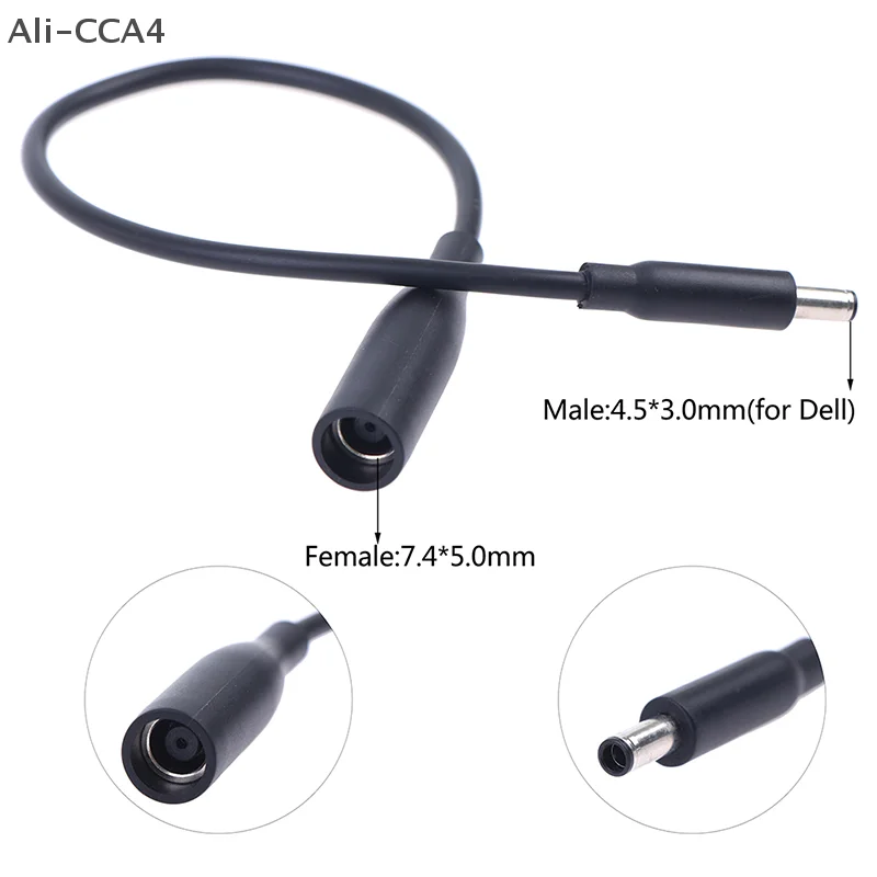 

CCA4-DC Power Charge Converter Adapter Cable Cord 7.4*5.0mm Female to 4.5*3.0 mm Male