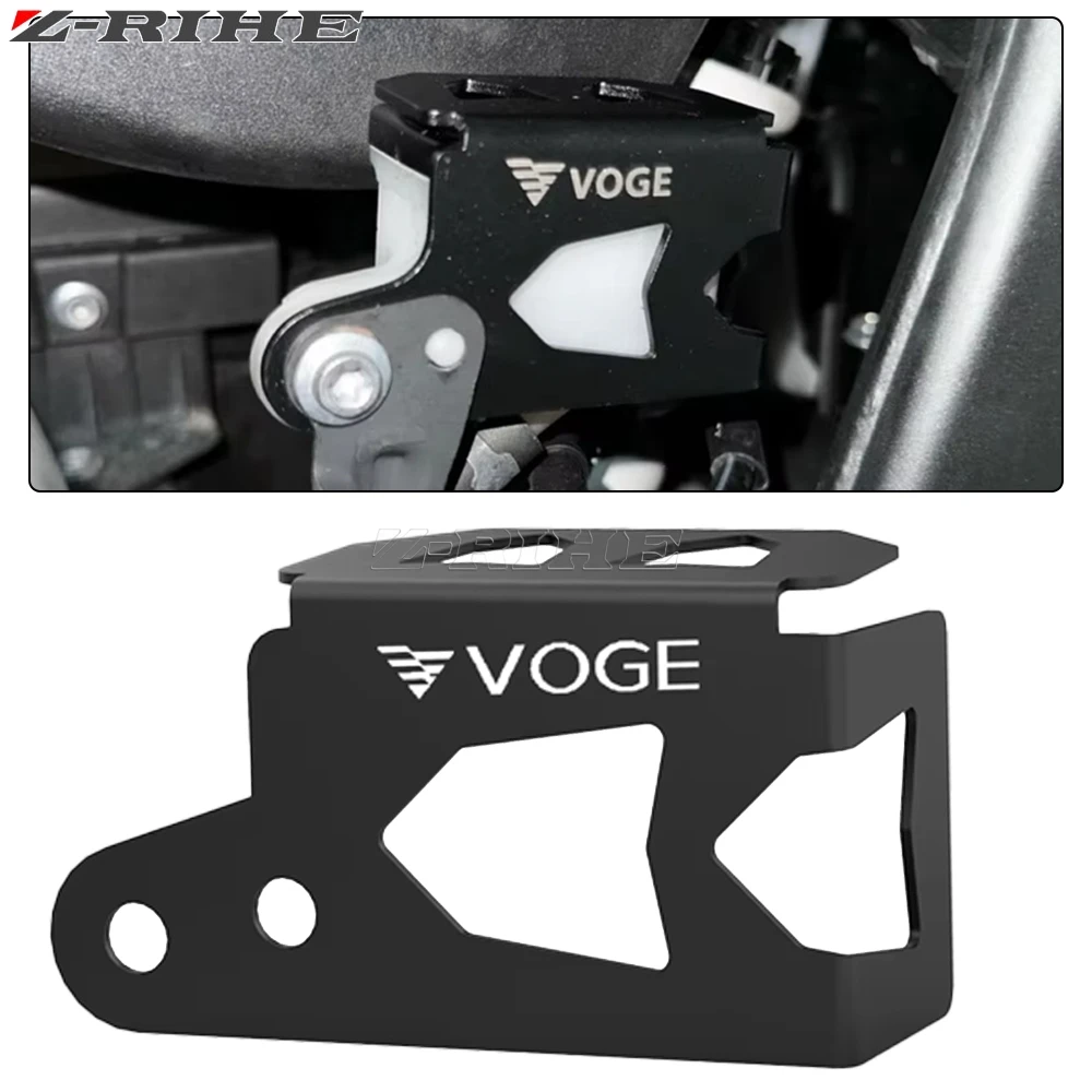 

For Loncin Voge Valico 525 DS525X 525DSX DSX 525 Motorcycle Rear Brake Fluid Reservoir Cover Guard Oil Cup Protector accessories