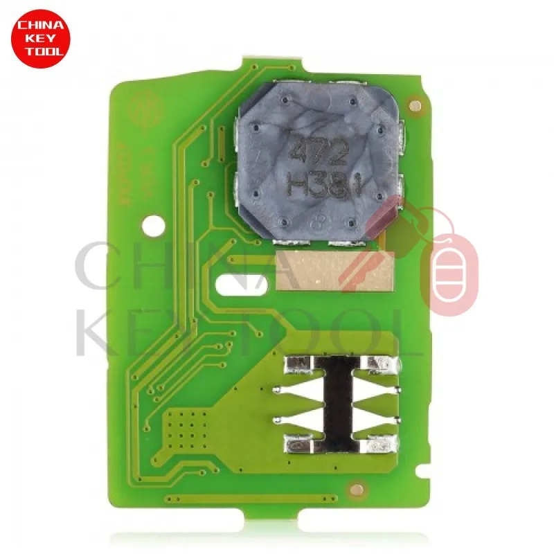 1PCS XHORSE XZBT42EN 2 Button For Honda Remote PCB With Key Shell