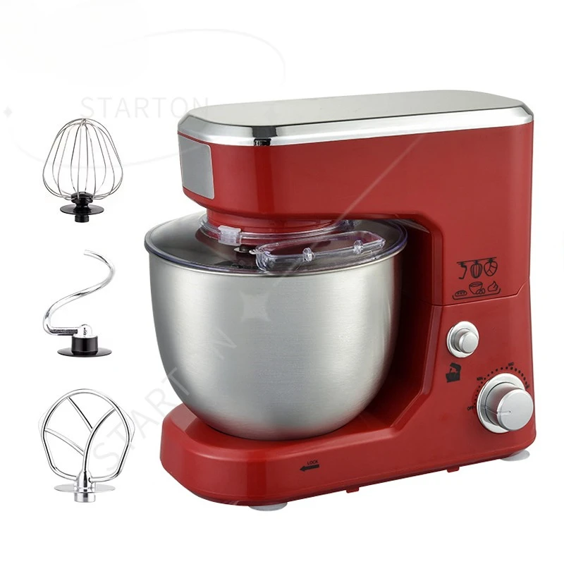 

Bowl Electric Food Stand Mixer Chef Milkshake Beater Cream Egg Whisk Blender Cake Dough Kneading Machine EU US Plug