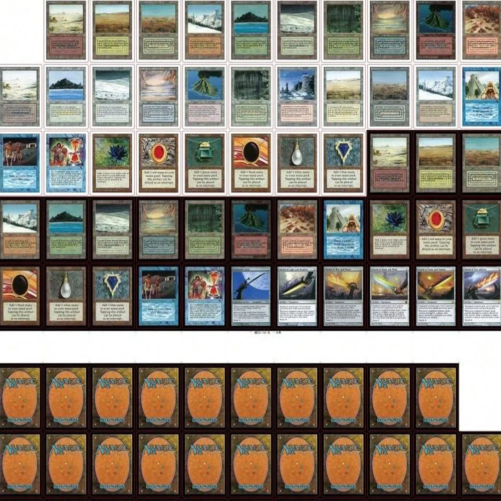 MTG جودة عالية حار بيع رقم. 324M1 بطاقات الوكيل 324 قطعة بطاقات P9 Dual Land Fetch Land Shock Lands #3