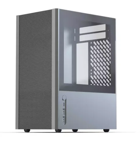 Aluminum Alloy Rider R2 ITX Chassis - Tower Cooled White SFX