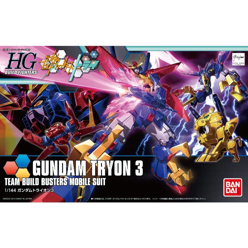 

В наличии Bandai натуральная HG Gundam Tyrone 3 Gundam аниме фигурка в сборе модель игрушки подарки