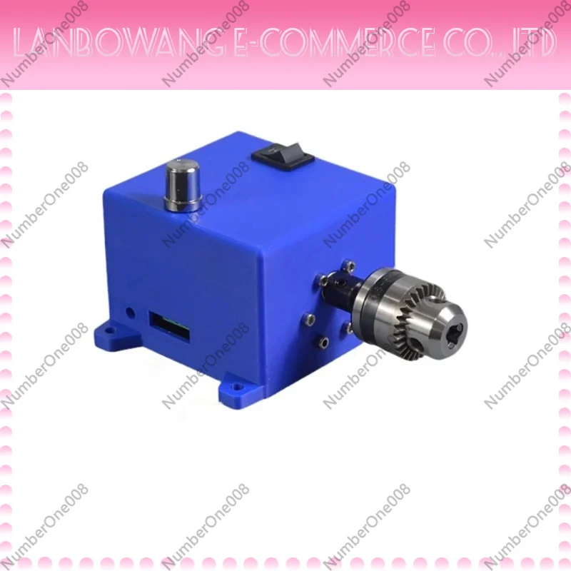 High Torque 545 DC 24V Motor Kit, Variable Speed Reversible Motor with Collet Chuck Foot Switch for DIY Tools