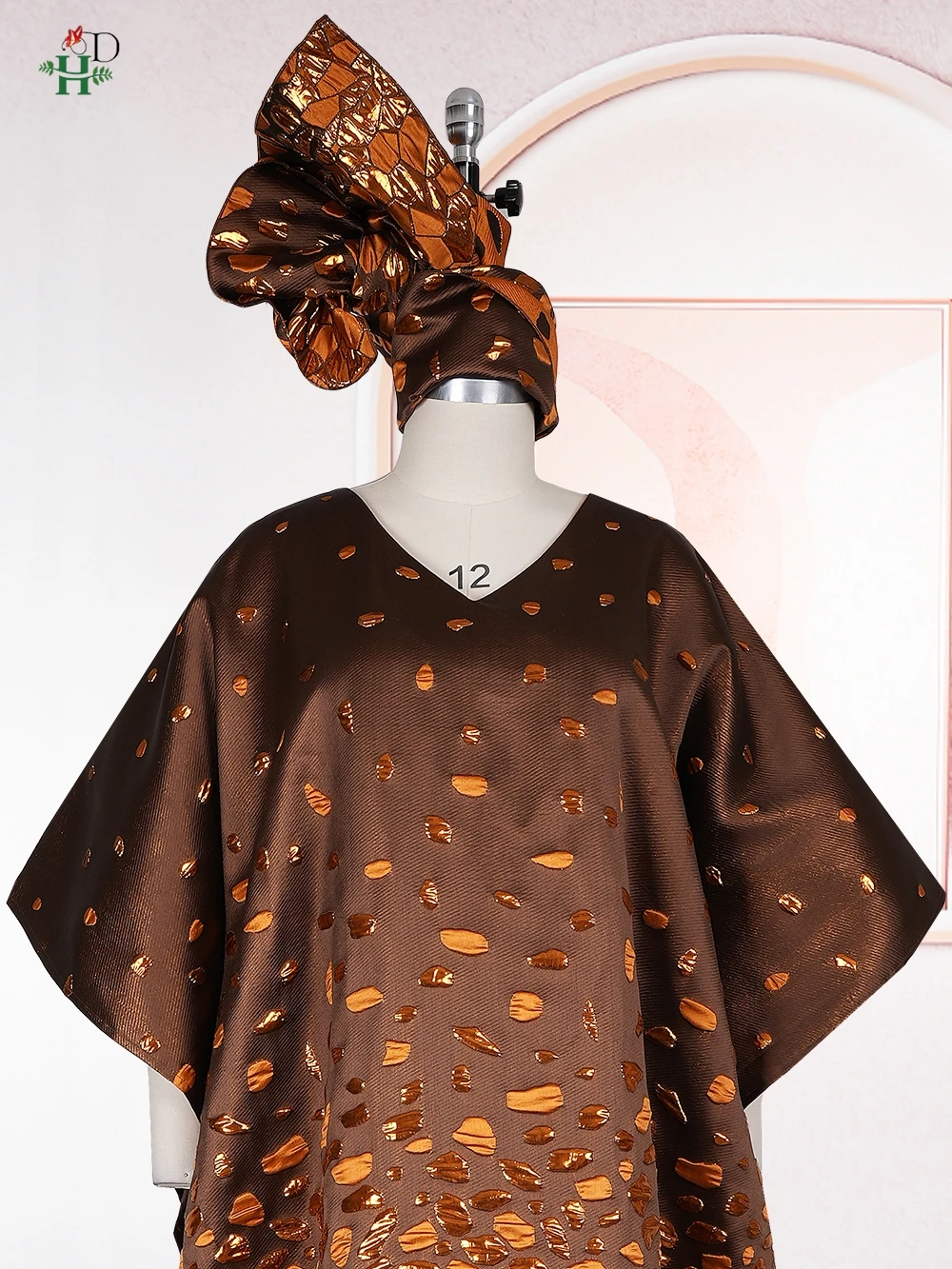 Ropa Africana H&D, Boubou Africain Tradicional para Mujer, Vestidos Turcos Elegantes, Vestidos Africanos para Mujer, Túnica Musulmana Africana