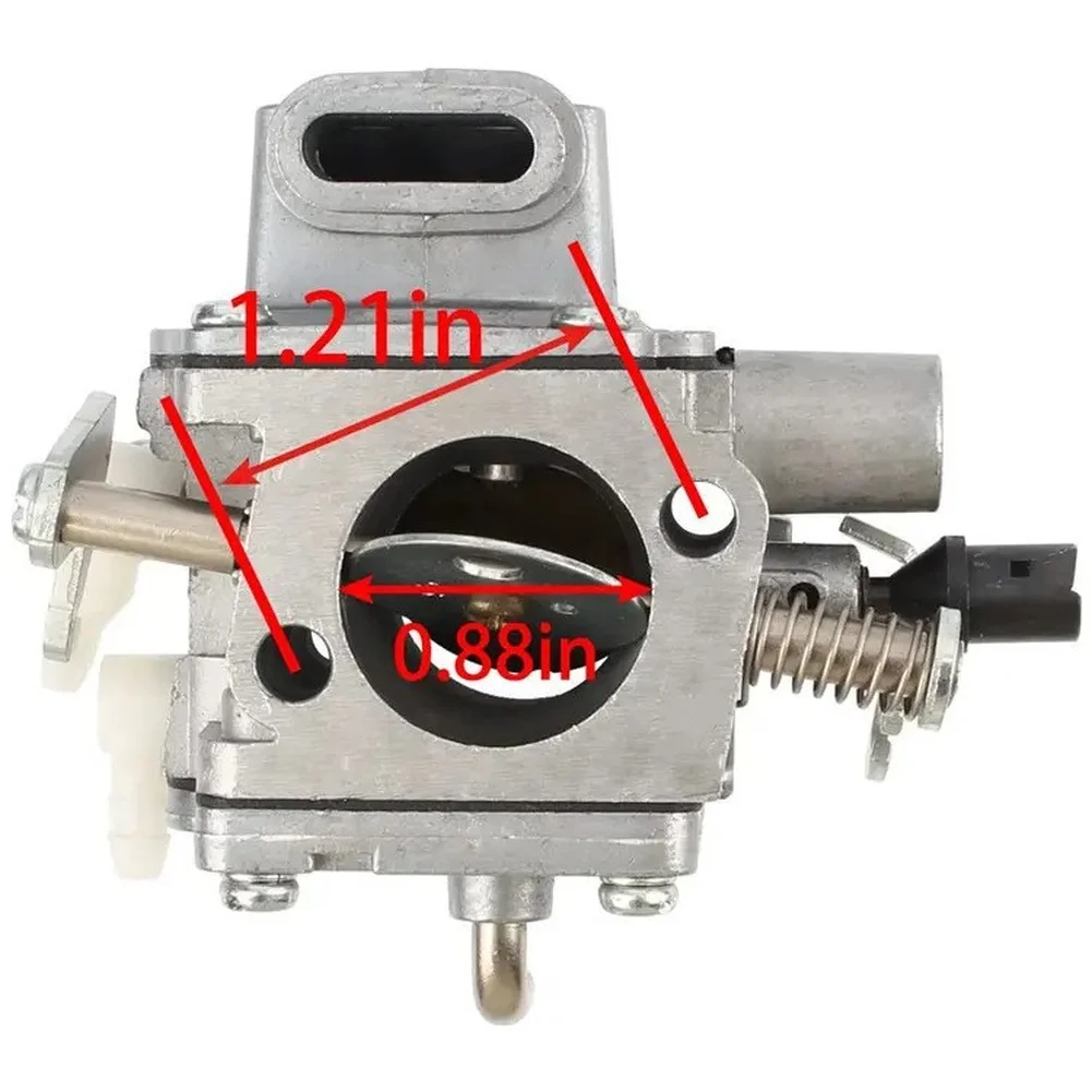 1 Piece Carburetor For MS661 MS651 Chainsaw Replacement Part 1144 120 0600 0602 Silver Fuel Mixer Garden Power Tool Accessory