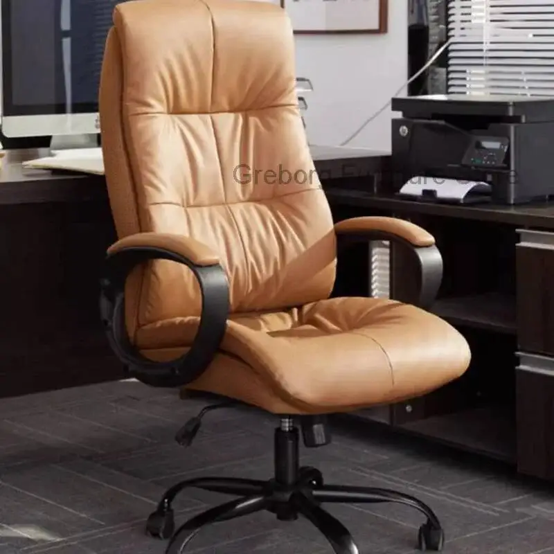 

Swivel Chairs Office Luxurious Gaming Computer Boss Recliner Office Chairs Relaxing Adjustable Office Furniture Cadeiras LLOC