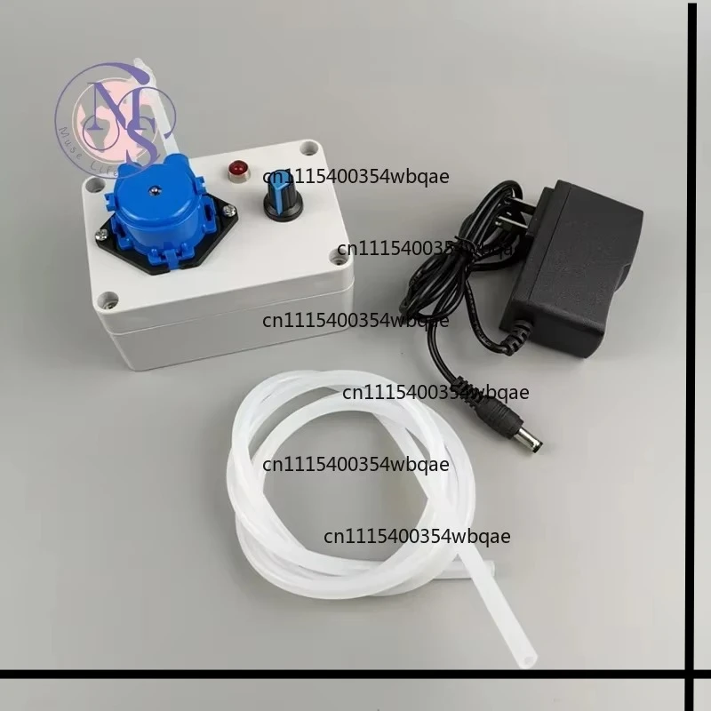 ZOCI-FOR-Mini Peristaltic Self Priming Circulation Metering Pump Food Grade 10-70ML Adjustable With Foot Switch Lab Parts