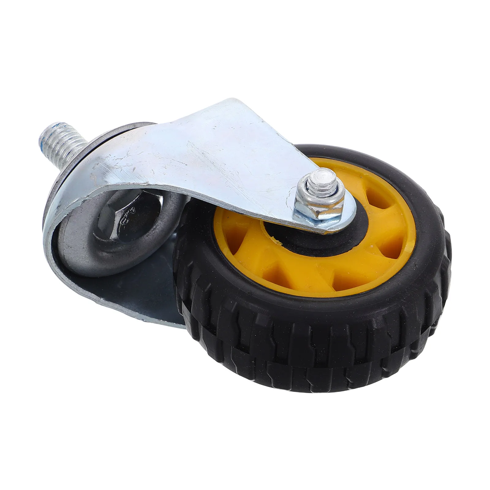 

Heavy Duty Floor Jack Caster Wheel Replacement For Hydraulic Trolley Jack Durable Iron Swivel Casters Garage Trailer
