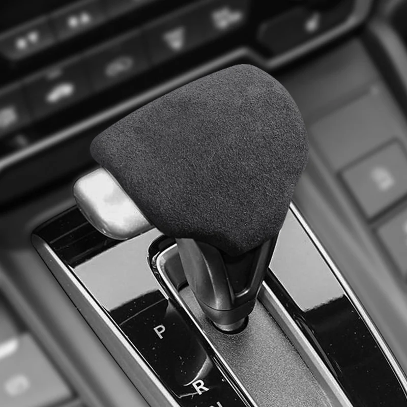 

Alcantara Suede Car Gear Shift Knob Cover Accessories Trim For Honda CRV 2017-2021 Breeze URV 2017-2023, Avancier 2017-2023
