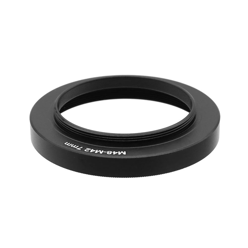 M48 To M42 Telescope Adapter Ring Female Thread T(M48mm*0.75mm) To Male Thread T2(M42*0.75mm) Photography Accessories