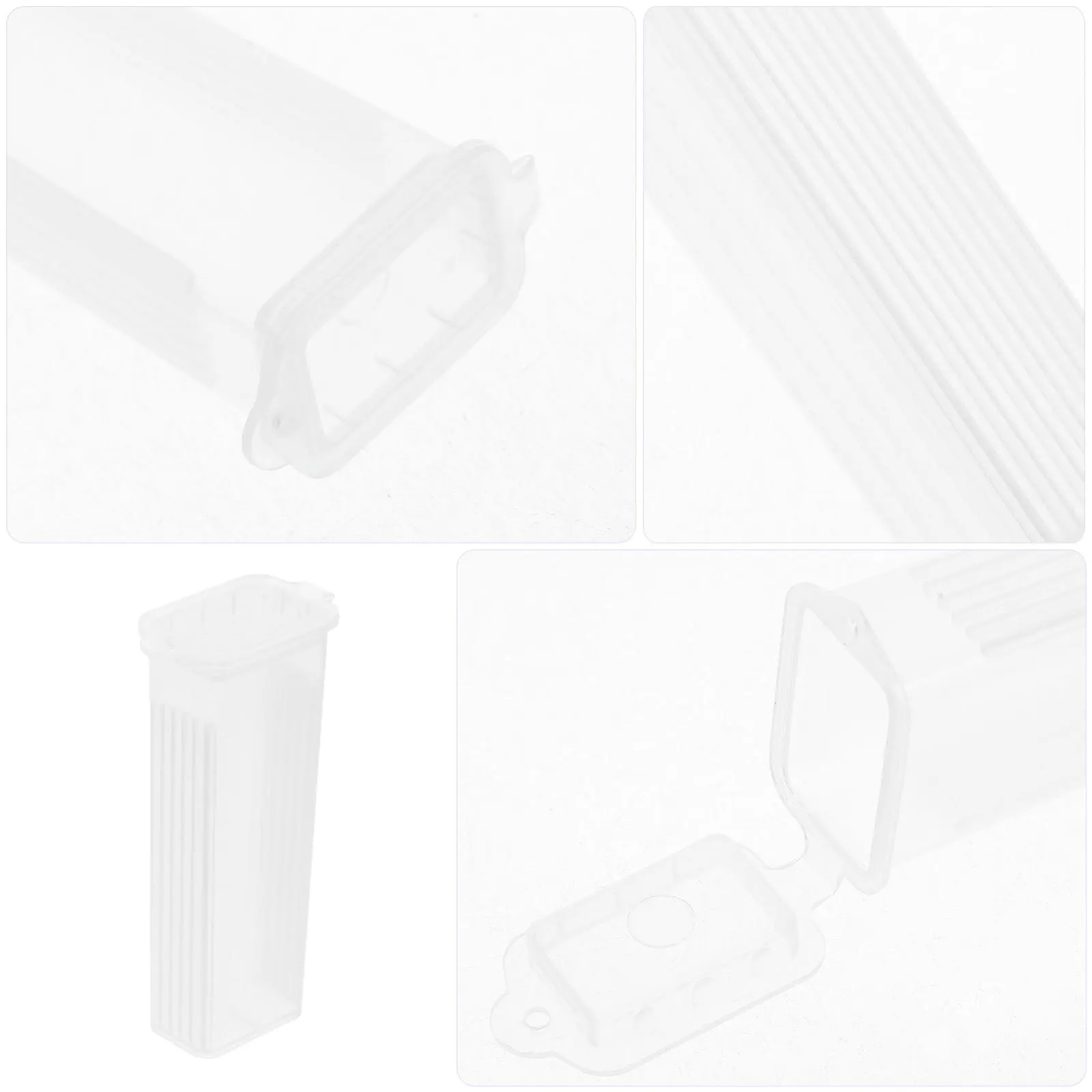 10개 세트 병리학 슬라이드 보관함 염색 코플린 병 포함 안전한 슬라이드 운송 시스템 병원 및 과학 연구에 이상적