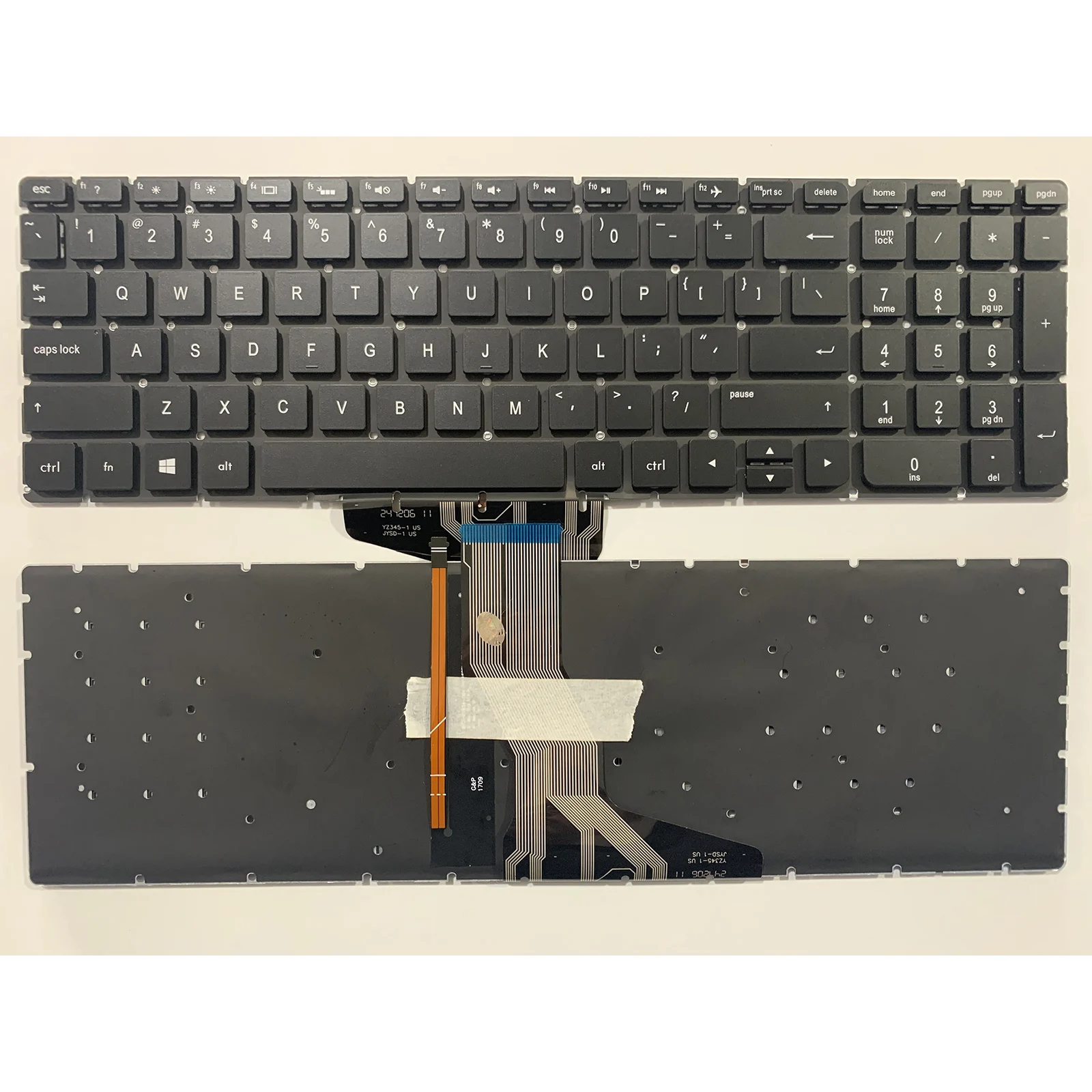 

US Layout HP ENVY X360 15-AQ 15-AR M6-AQ M6-AR TPN-W119 TPN-W120 Laptop Keyboard