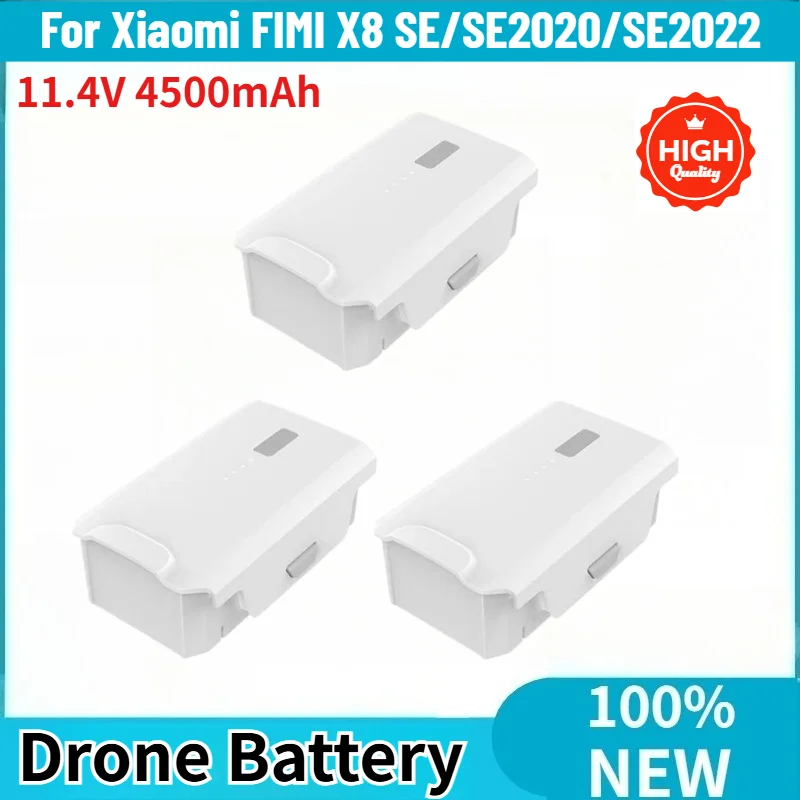11.4V 4500mAh Battery for Xiaomi FIMI X8 SE/SE2020/SE2022 Drone High Quality Replacement Battery