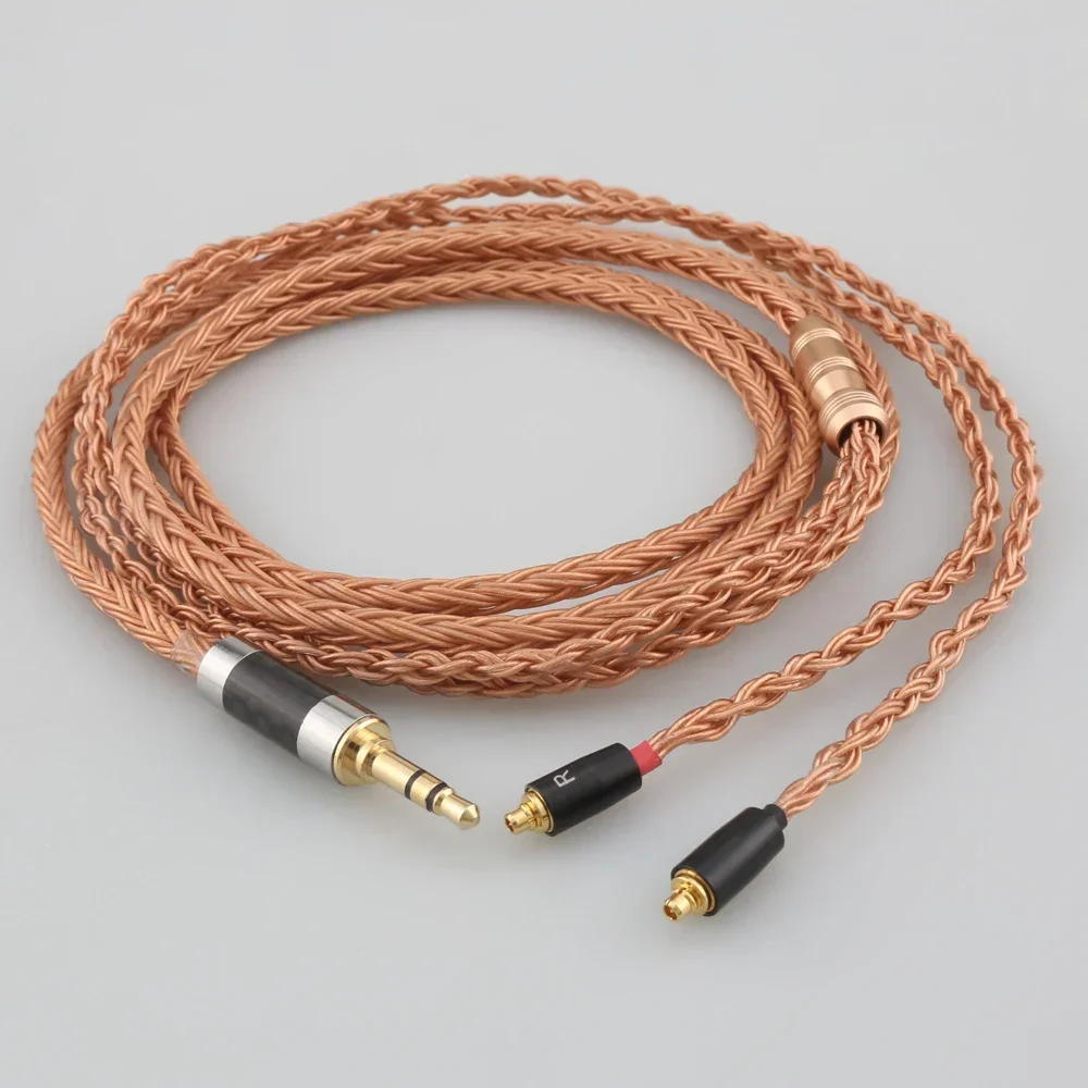 Cable de auriculares XLR 2,5mm equilibrado 16 núcleos 99% 7N OCC para AKG N5005 N30 N40 MMCX Sennheiser IE300 IE900 usando