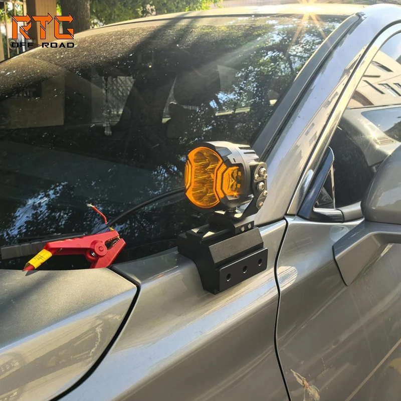 RTG  Light Base Holders for Ford MONDEO 2020-2025  Spotlight Bracket Hood Light Stand Stable Light Brackets