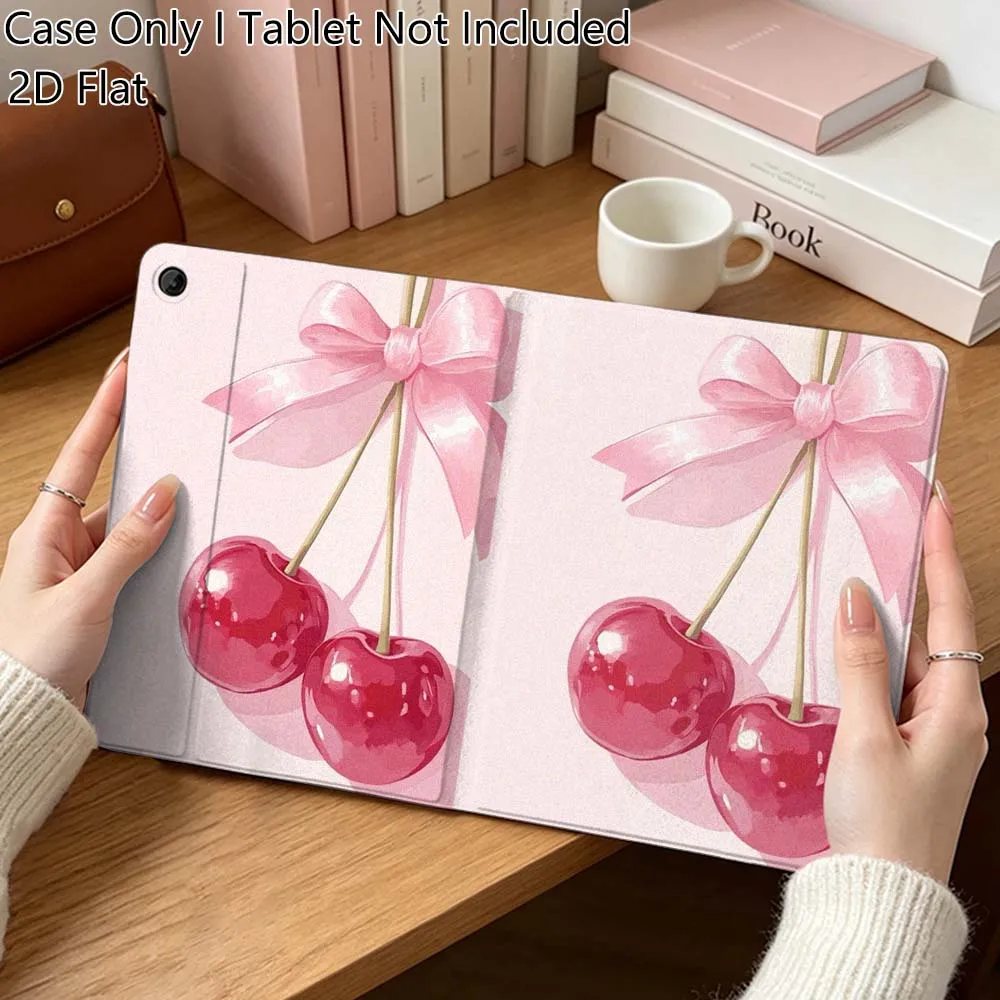 

Cherry Art Cartoon Fashion For Samsung Galaxy Tab A7 A A8 A9 A11 S6 S11 10.1 10.4 10.5 Inch Lite PLus Soft Tablet Case Gift