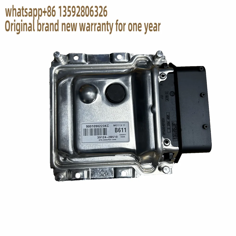 

39124-2b510 Me17.9.11 9001090223kc Original B611 Car Engine Computer Board Ecu For Hyundai Kia Yuedong Langdo