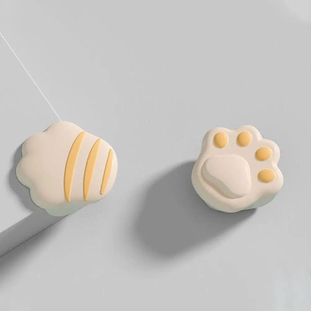 4 قطعة حشوات للزوايا سيليكون المضادة للتصادم حامي لحواف الطاولة الطفل الاطفال سلامة أثاث المنزل الوفير تصميم مخلب القط #1