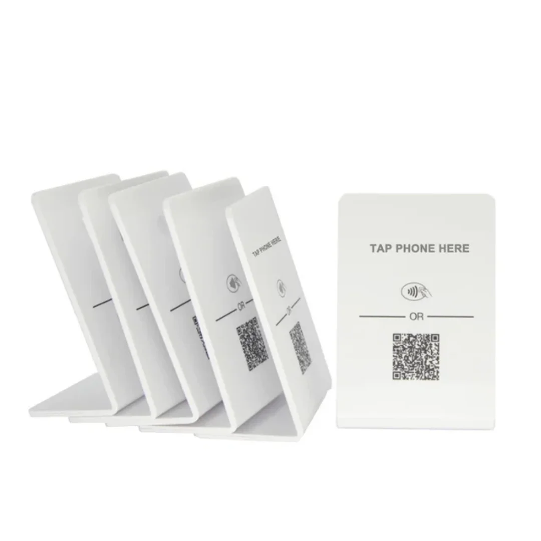 Google İncelemelerine Su Geçirmez Dokunun NTAG 213 Çift Çip İncelemesi NFC Etiketleri Etiketi