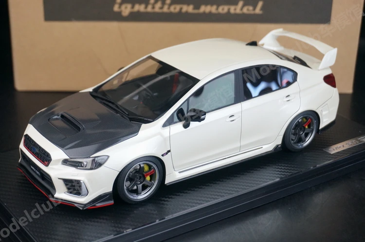 

IG 1:18 WRX Sti CBA-VAB JDM моделирование ограниченная серия смола металл статическая модель автомобиля игрушка в подарок