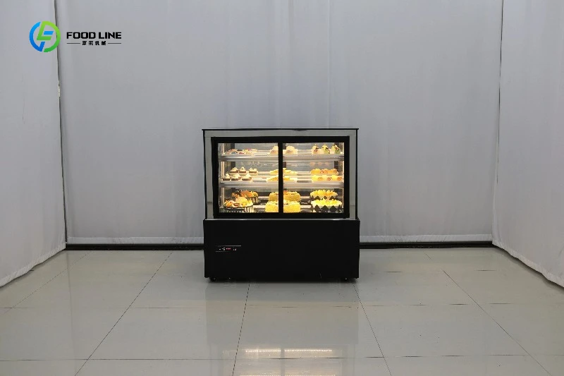 工場価格 美しいベーカリーディスプレイキャビネット ケーキディスプレイ冷蔵庫 ケーキショーケース 業務用冷蔵庫