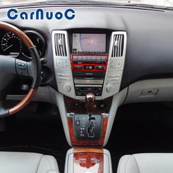 Navigation Control Panel Stickers Car Interior Mouldings Decorative Strip Accessories For Lexus RX330 2004-2006 RX350 2006-2009