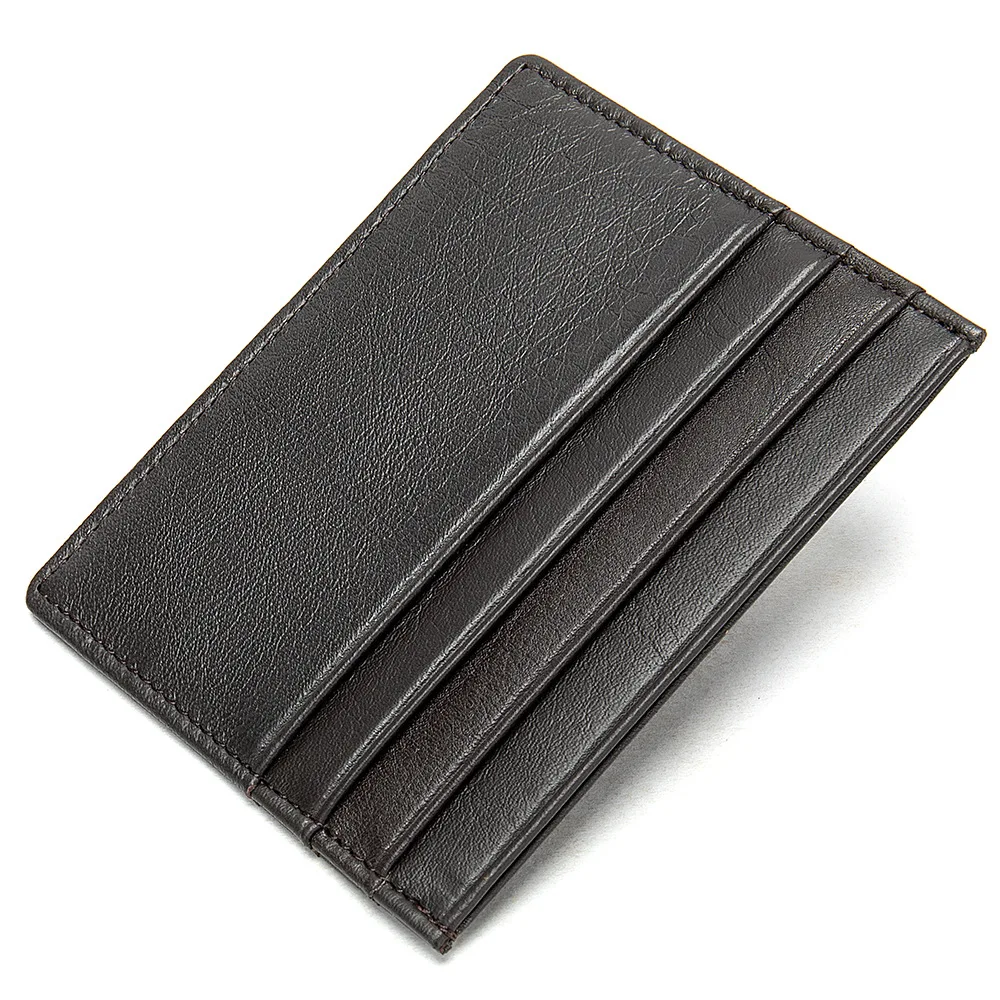 Men's Credit Card Holder Leather Multifunctional Waterproof Wear-resistant Lightweight Multi-layer Card Holder