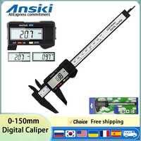 0-150mm Vernier Caliper Digital Display Electronic High Precision Jewelry Play Jade Bracelet Size Measurement Ruler DIY Tool