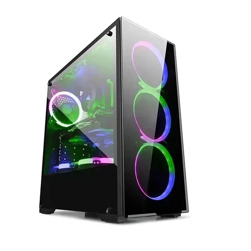 Computer desktop da gioco alto I9 di fabbrica con tastiera cablata Set di computer domestici assemblato RTX3070 3080 4070 4080 4090 PC gamer