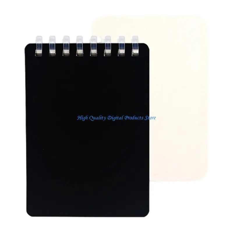 

U2JE Portable Notebook 128 Pages Soft Coil Binding Notebook for Student Note Taking Lined/Dotted/Gridded/Unruled 3x4.5Inch