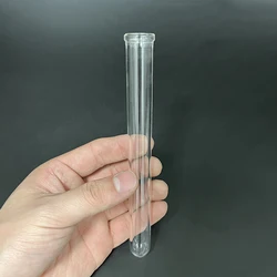 FAPE Thickened curling mouth test tube 16*150mm, O.D. 16mm, L. 150mm, High borosilicate glass round bottom inverted Test Tube