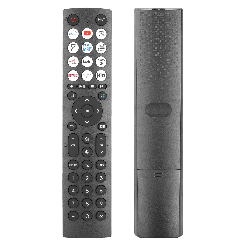 ERF2D36H Control remoto IR de repuesto para Hisense con botones NETFLIX y PrimeVideo, para Hisense Smart TV 50A53FUV 55A51HUV