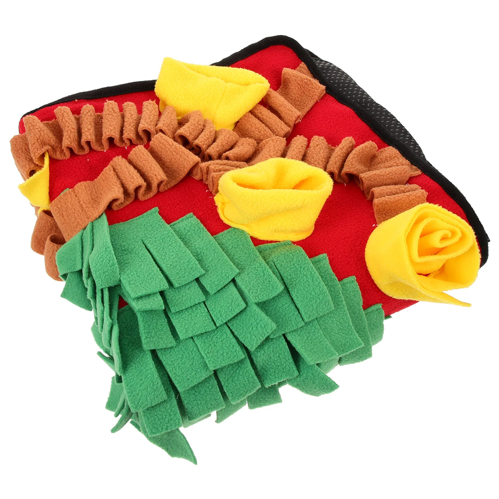 

Snuffle Mat for Dogs Washable Slow Feeder Pet Sniffing Foraging Interactive Dog Mat Adorable Cartoon Style Lint Material