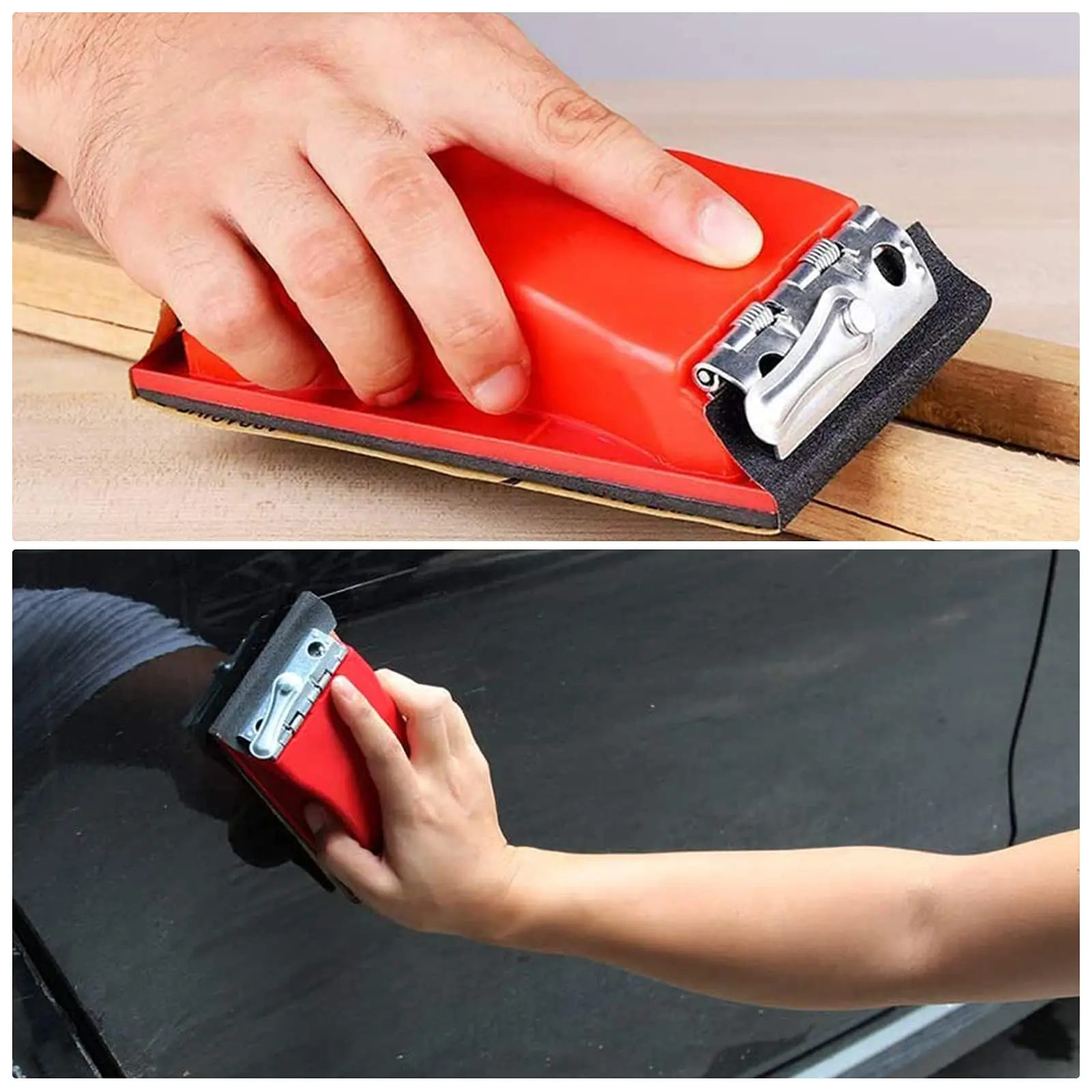 VIBRATITE 45 piezas 9 x 3,6 pulgadas juego de papel de lija seco y húmedo grano fino 120 a 5000 surtido de hojas de lijado para lijado de madera y metal