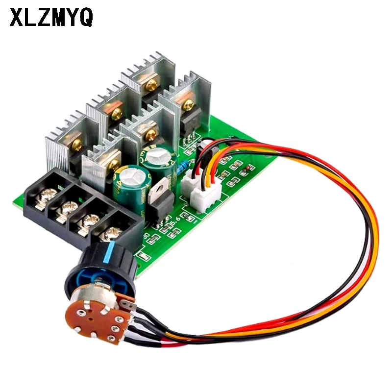 DC 9-55V 40A 2000W PWM DC 모터 속도 레귤레이터 고전력 선형 속도 제어 9V 12V 24V 36V 48V 모터 제어