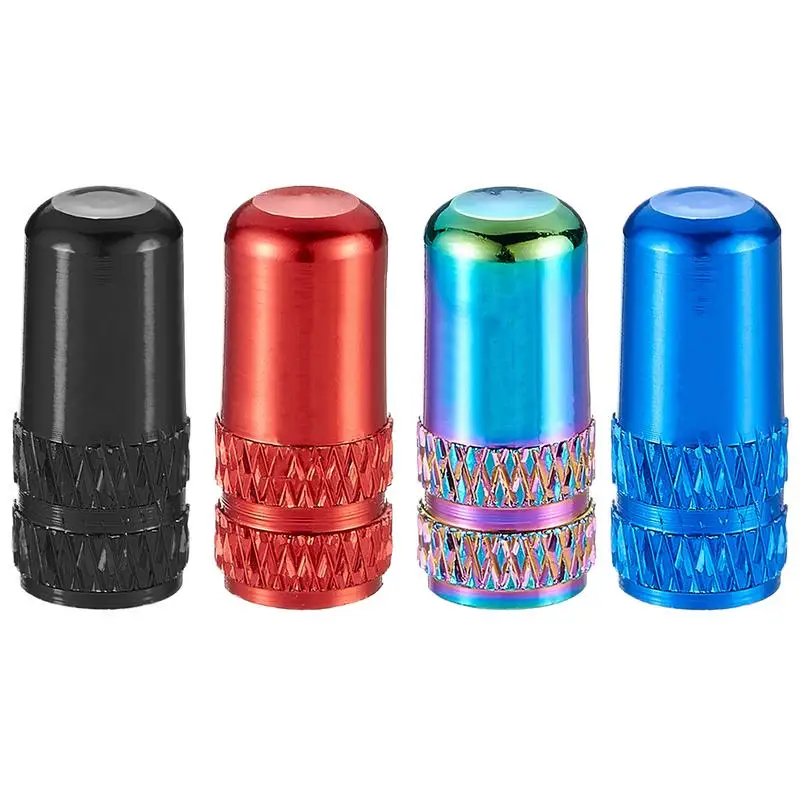 

1pcs Aluminum Alloy Bicycle Tire Prest Valve Cap M TB Road Bike Covered Protector Car Air Dust Covers Antirust Tire Air Caps